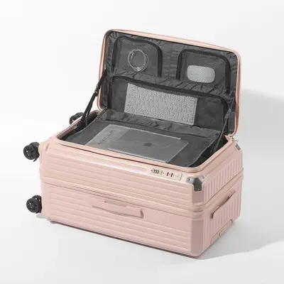 28 Inch Side-Opening PC Luggage, Large Capacity, Expandable Travel Suitcase - 10