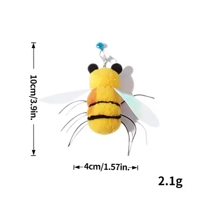 Simulation Insect Cat Teaser Replacement Head, Durable Cat Toy - 7
