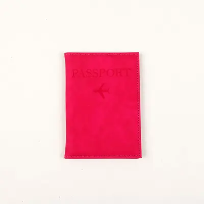 PU leather passport protective case, large capacity - 7