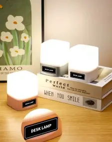 Touch Desk Lamp with Eye Protection, Digital Display, Warm Light - 7