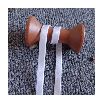 0,6 cm naylon elastik bant, kaymaz tüylü astarlı iç çamaşırı askısı, parlak yüzey - 6