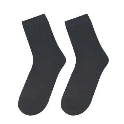 Herrensocken Herbst- und Wintermittelwadensocken Sportbaumwollsocken Volltonfarben Street-Socken Arbeitssocken Geschenke einzeln verpackt