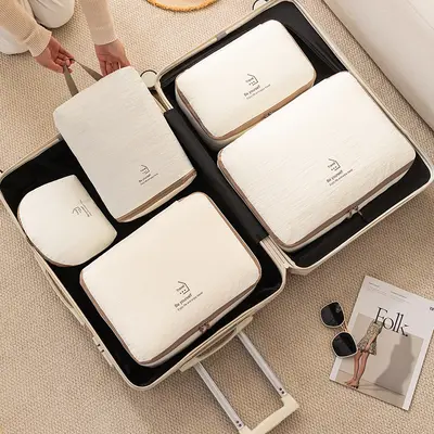 Travel storage bags nylon 5-piece set packing cubes