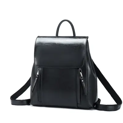 Agent Partnership 2026 New Ladies Backpack Genuine Leather Multi-functional Backpack Guangzhou Wholesale - 8