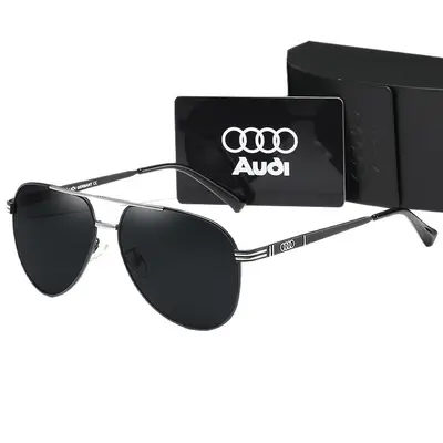 Солнцезащитные поляризованные HD очки Audi 4S Store в том же стиле для мужчин и женщин, модные стройнящие очки для езды на велосипеде и вождения на открытом воздухе - 5