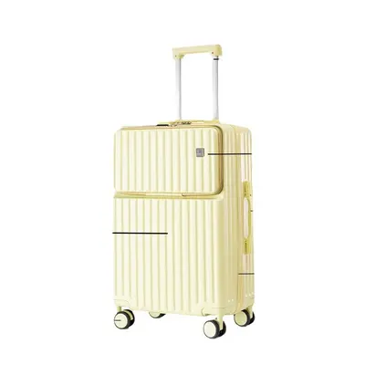 20-Inch Front-Opening Suitcase, Spinner Wheels, Combination Lock - 6