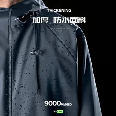 防暴雨骑行成人套装男全身款女单人外卖分体式雨衣骑手自行车电动