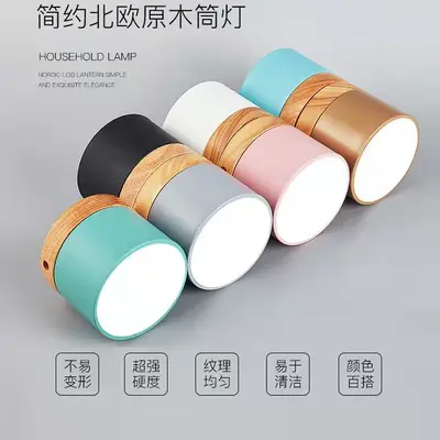 Nordic Modern Macaron Ceiling Light for Children's Room and Dining Room