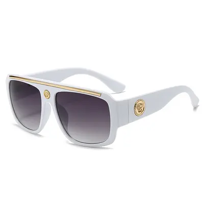 DAPARO Sonnenbrille mit großem Rahmen, Herren und Damen, dekorativ - 12