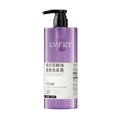 Lufei Essential Oil Smoothing Fragrance Shampoo Gentle Cleansing Oil Control Volumizing Smooth Shine Ylang-Ylang Essential Oil Shampoo - 8