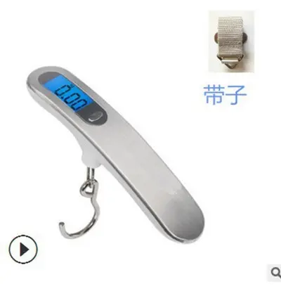 Portable Electronic Luggage Hanging Scale with Hook, 50 kg - 13