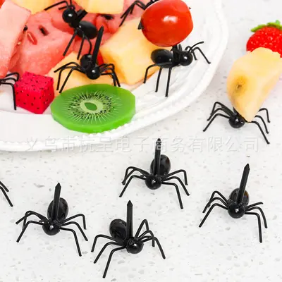 Fruit Fork with Ant Design Party Snack Fork