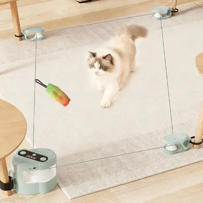 Remote-Control Caterpillar Interactive Cat Toy with Sound - 5