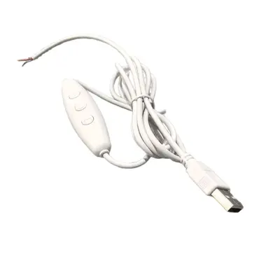 led灯带5v usb线材501开关按钮线 单色控制器 双色温4键双色灯带 - 12