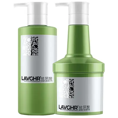 LAVGHR Hyaluronsäure Volumen-Shampoo und Conditioner, entfettend