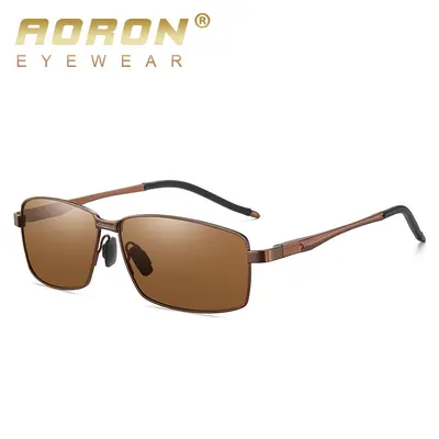 Men's Polarized Sunglasses, Metal Frame, UV400 Photochromic Driving Glasses A770 - 10
