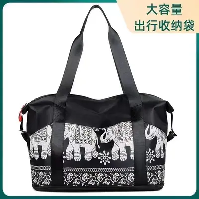 Sınır ötesi spor çantası, erkek spor çantası, yoga çantası, ıslak ve kuru ayırma crossbody omuz seyahat çantası, kısa mesafe bagaj çantası - 10