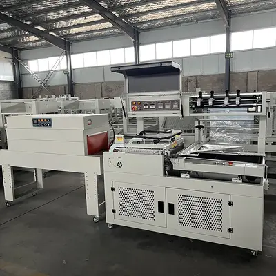 Fully automatic heat shrink wrapping machine, POF film