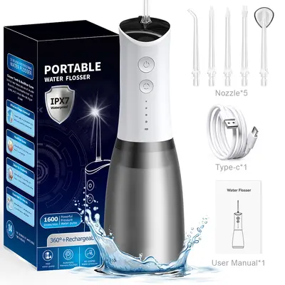 Electric Water Flosser, Household Oral Irrigator, Dental Clinic Grade - 7