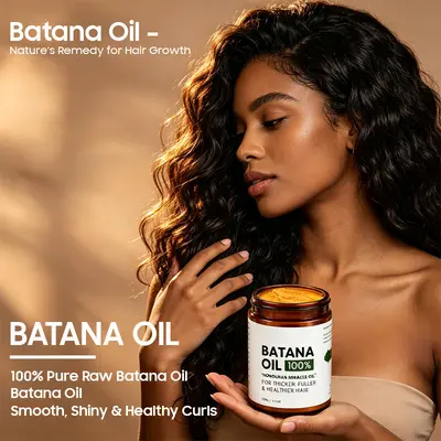Batana Oil for Hair Growth 巴塔纳护发油 轻盈护发柔顺秀发