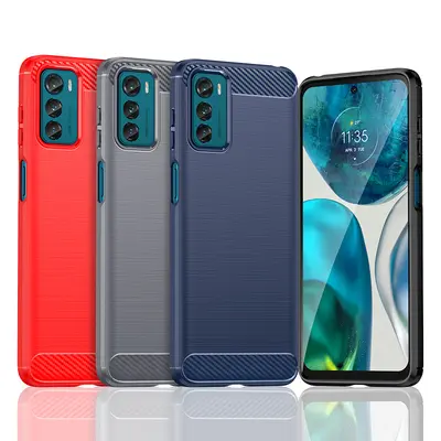 Moto G42 cep telefonu kılıfı için uygundur Edge S30 koruyucu kapak G200 5G fırçalanmış yumuşak silikon her şey dahil düşmeyi önleyici