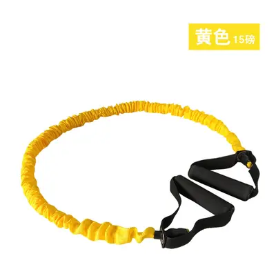 Single-Arm Chest Expander Resistance Rope Back and Strength Training - 7