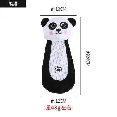 Cute Animal-Shaped Plush Dog Toy Set - 9
