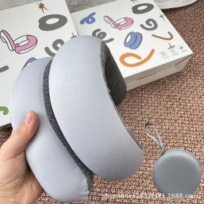 Adjustable Spiral Travel Pillow U-Shaped Transformable - 8