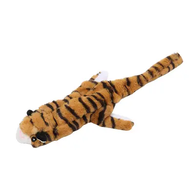 Tiger- und Löwen-Plüschspielzeug für Hunde, kaubeständig - 4