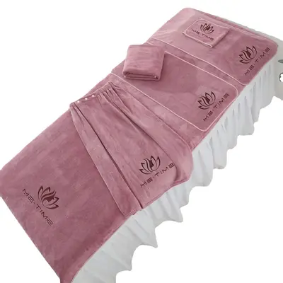 Beauty-Salon-Handtuchtuch-Set, SPA-Kopfwickel, saugfähig - 6