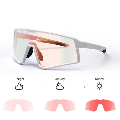 TR90 Photochromic Cycling Glasses, Ultra-Light, Windproof - 8