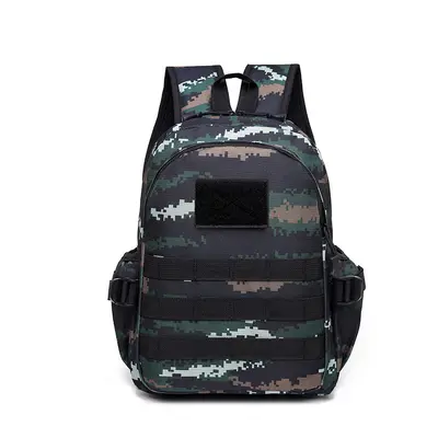 Kinderrucksack mit Tarnmuster, erweiterbar - 8