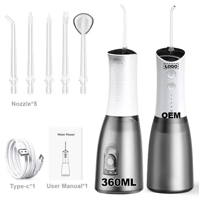 Electric Water Flosser, Household Oral Irrigator, Dental Clinic Grade - 6
