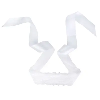 Sexy Satin Blindfold, Extra-Long, Light-Blocking, Solid Color - 12