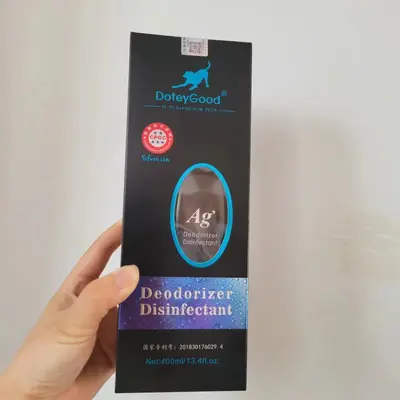 Köpek diş temizleme seti, gümüş iyon dezenfektanı, 400ml - 5