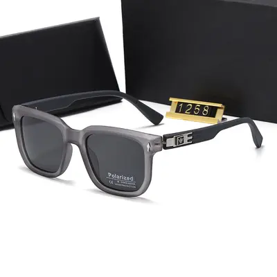 Sonnenbrillen Neukollektion Metallrahmen polarisiert Herrenmodell Outdoor-Sonnenbrille minimalistisch Luxus-Rahmen hochwertig Blendschutz-Sonnenbrille - 11
