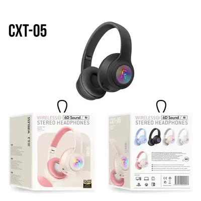 CXT-05 Wireless Bluetooth Headphones Foldable Gaming Headset - 8