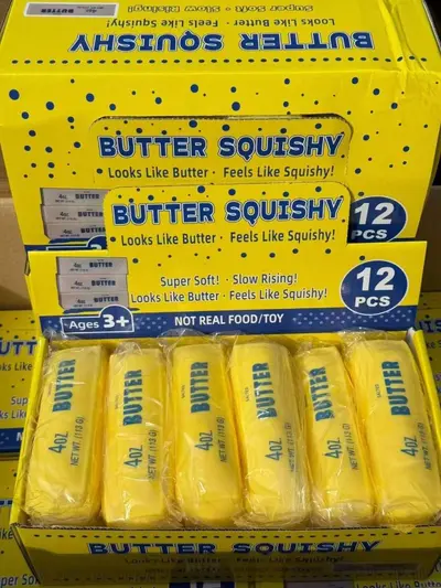 Slow Rebound Soft Butter Stick Squishy Stress Toy - 8