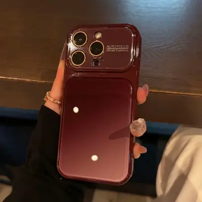 Apple iPhone 18 Pro Max Uyumlu Telefon Kılıfı, 3D Kontrast Renk, Büyük Pencereli, Darbeye - 7