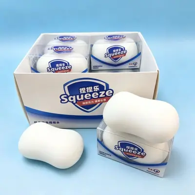 Realistic Soap-Shaped Squishy Stress Relief Toy, Slow Rebound - 7