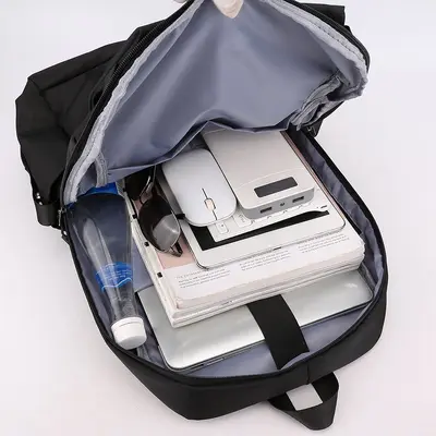 Men's Business Backpack with Laptop Compartment, Multifunctional - 5