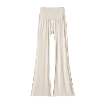 High-Waist Yoga Leggings with Back Pocket, Tummy Control, Thin Style - 6