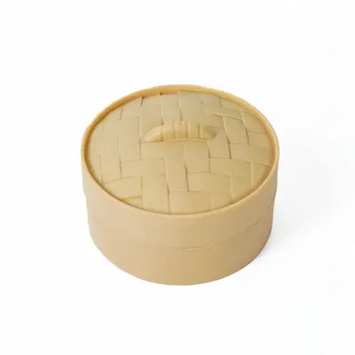 Simulierter Dampfkorb als Spielzeug-Modell aus Kunststoff, DIY-Fotorequisite