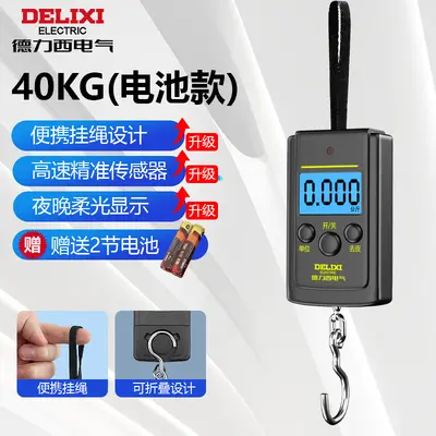 Delixi portable electronic scale - 7