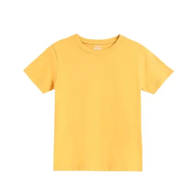Kinder-T-Shirt aus 100% Baumwolle, kurzarm, 180 g, einfarbig