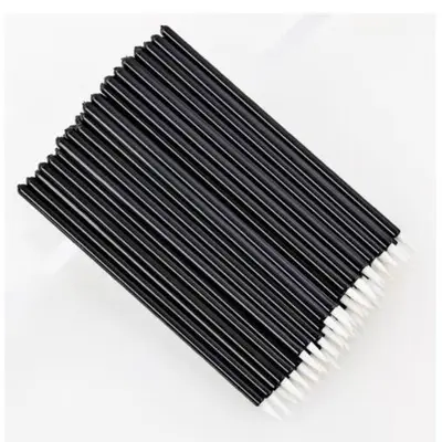 Altın fiber tek kullanımlık saç ve kaş eyeliner fırçası, taşınabilir