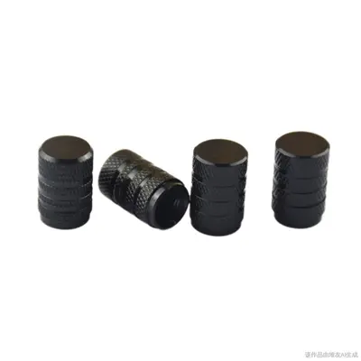Colored Aluminum Alloy Car Tire Valve Cap - 13