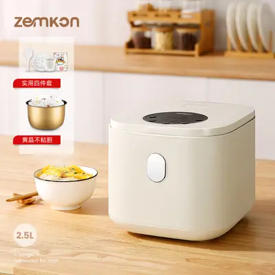 德国品牌Zemkom电饭煲家用智能小型2-3人米汤分离迷你小2人电饭锅 - 7