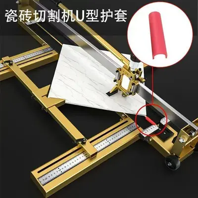 Tile Cutter Accessories, U-Shaped Push Blade Pad, Corner Protector - 4