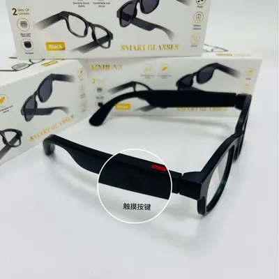 Kaynak AIMB-V3 akıllı gözlük sesli asistan Bluetooth çağrı moda gözlük açık hava spor güneş gözlüğü - 5